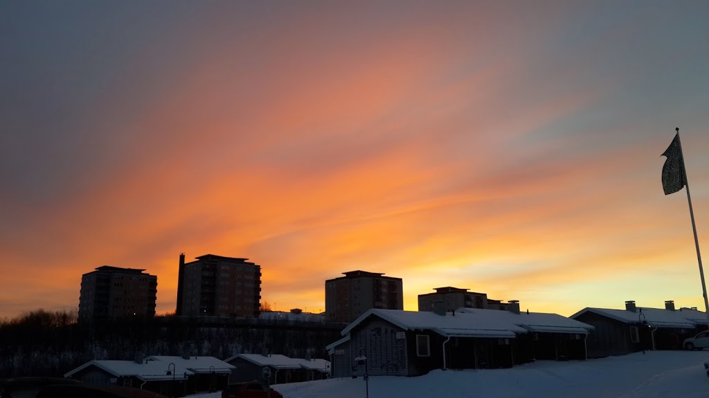 Camp-Ripan-Kiruna-sunset