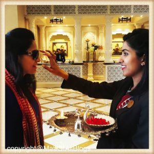 ITC-GRAND-BHARAT-TRADITIONAL-WELCOME-MAA-OF-ALL-BLOGS-ON-TRAVEL