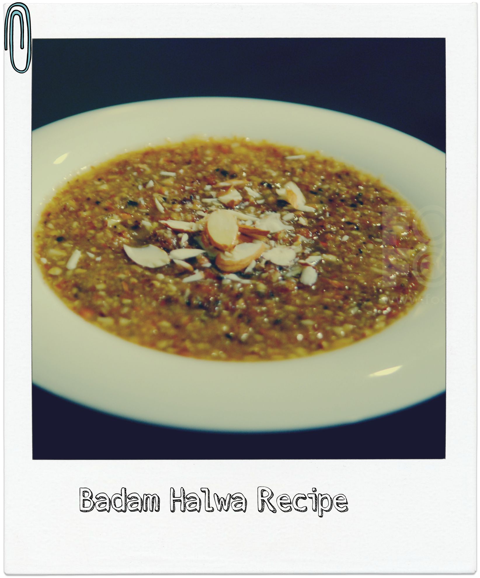 Badam Halwa recipe