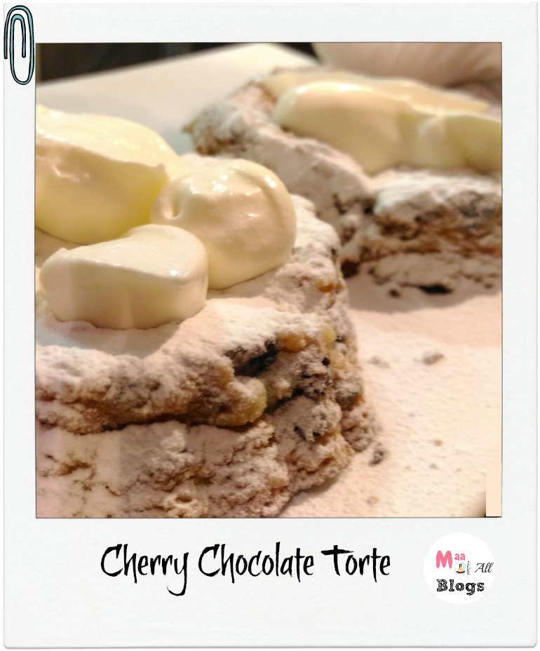 godrej cherry chocolate torte