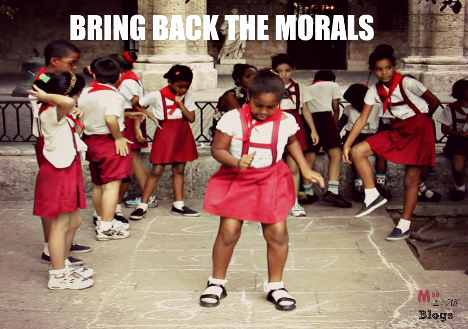 moral being taught in school
