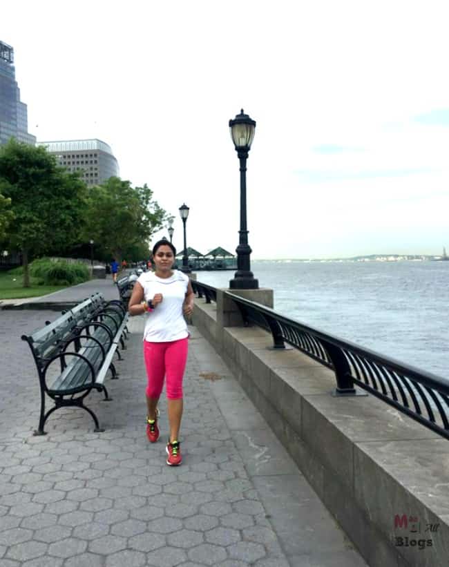 Running by the Hudson River