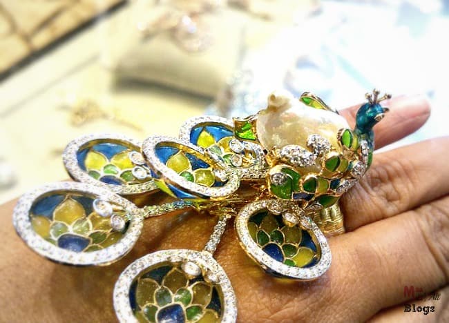 Peacock ring Retail Jeweller India Award