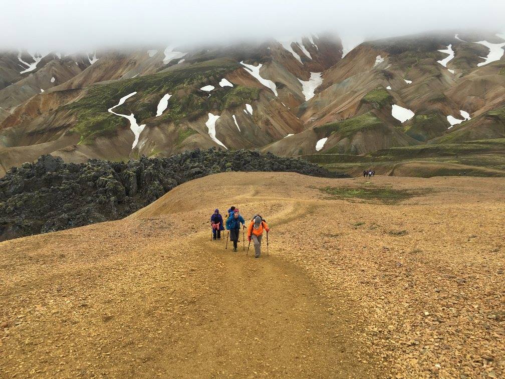 Iceland Trek Day 1 of Landmannalagaur trail