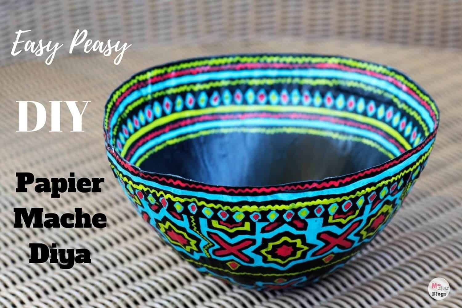 DIY Craft: Paper mache bowl