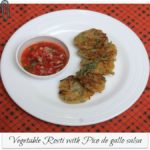 Recipe : Veg Rosti with Pico de gallo salsa