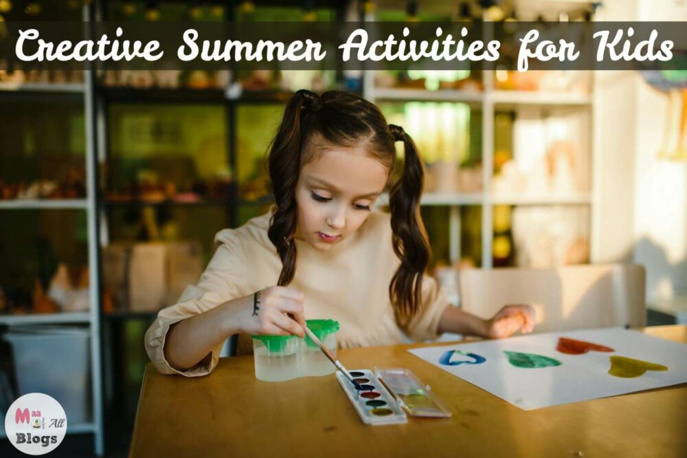Say goodbye to boredom with these creative summer activities for kids! Take a break from coloring books & board games and try out these ideas!