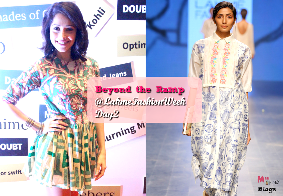 Beyond The Ramp With #LYFSmartphones: Lakme Fashion Week day 2