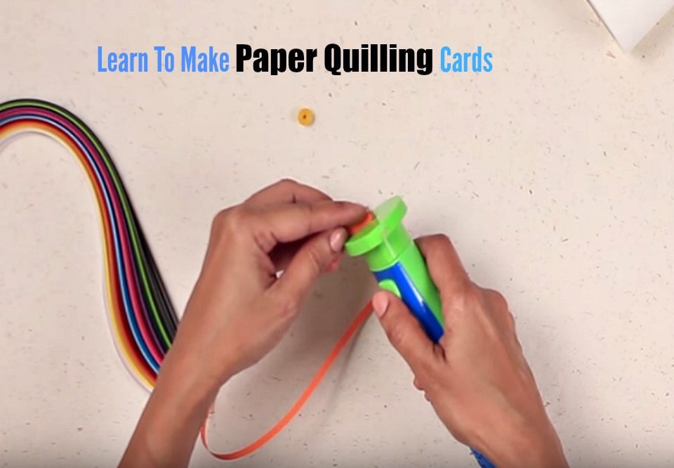 Learn To Make Paper Quilling Card This Festive Season