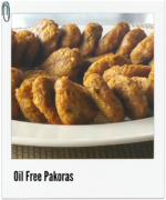 Oil-Free Pakoras