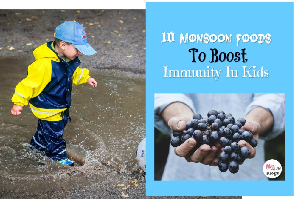 Monsoon Foods To Consume To Boost Immunity In Kids