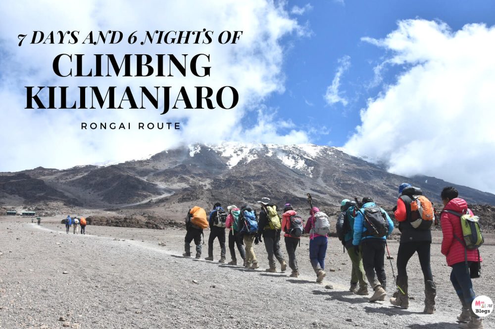7 Days And 6 Nights Of Climbing Kilimanjaro- Rongai Route
