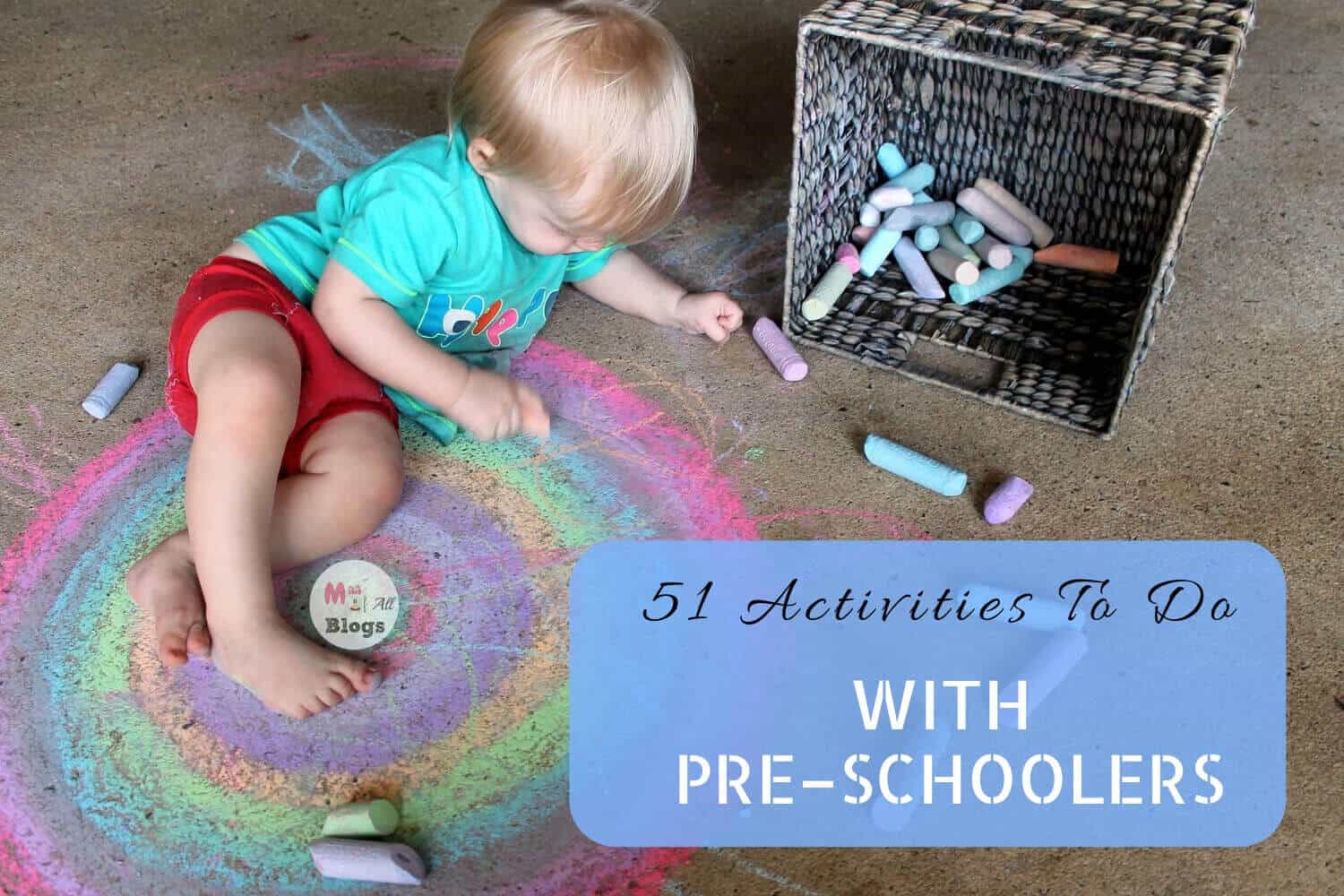 51 Activities to do with pre-schoolers
