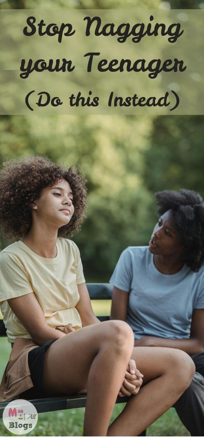 Sick and tired of nagging your teenager? Well, you don't have to! Here's what to do instead, so you have a wonderful relationship with your teen!