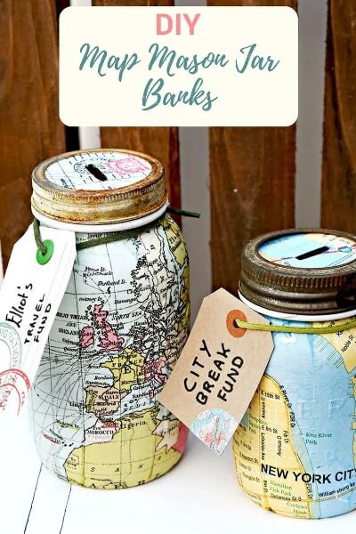 Here are some awesome Eco-Friendly Craft Ideas you can make by upcycling or recycling items you already have lying around the house!