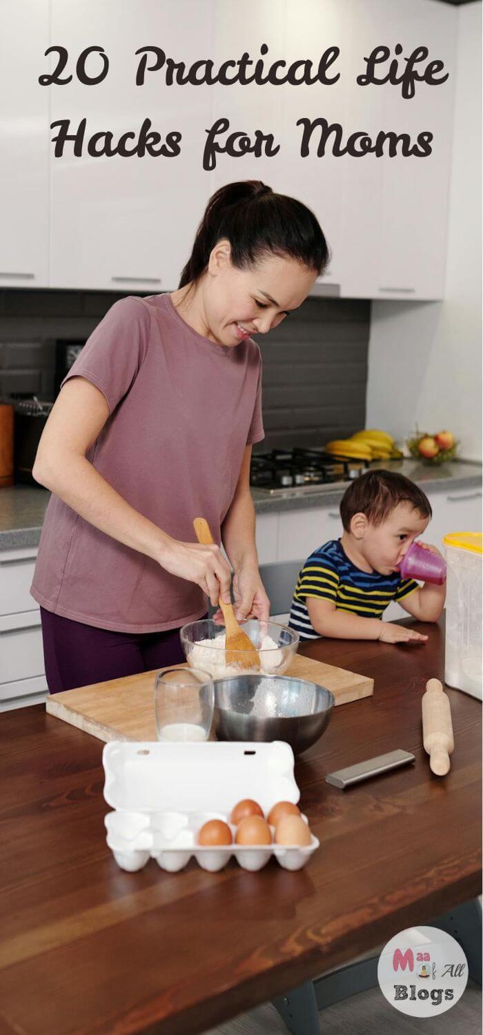 Here is a bunch of practical life hacks for Moms that are nothing short of genius! Simplify your life and make more time to enjoy with your family!