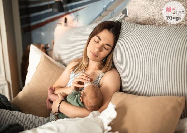 Wondering how to start moving after childbirth? Yoga is the answer! These postpartum yoga poses are easy & gentle - perfect for new Moms!