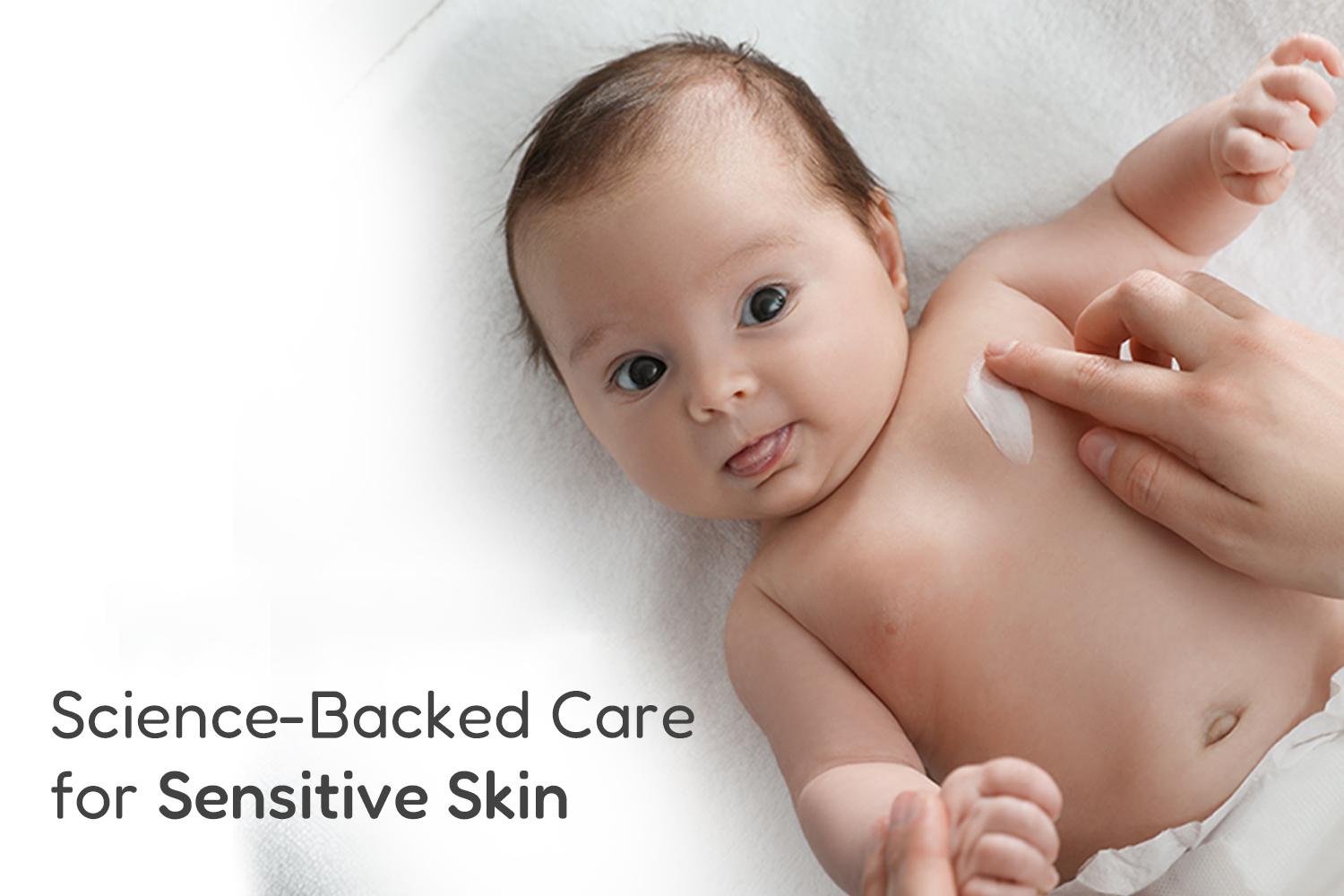 Discover Mother Sparsh’s natural, fragrance-free baby care range—safe, gentle & perfect for newborns with sensitive skin. Because purity matters most.