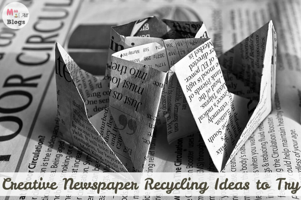 10 Genius Newspaper Recycling Ideas to Try